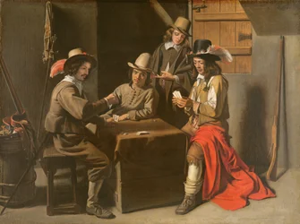 Os Gamesters, c.1650